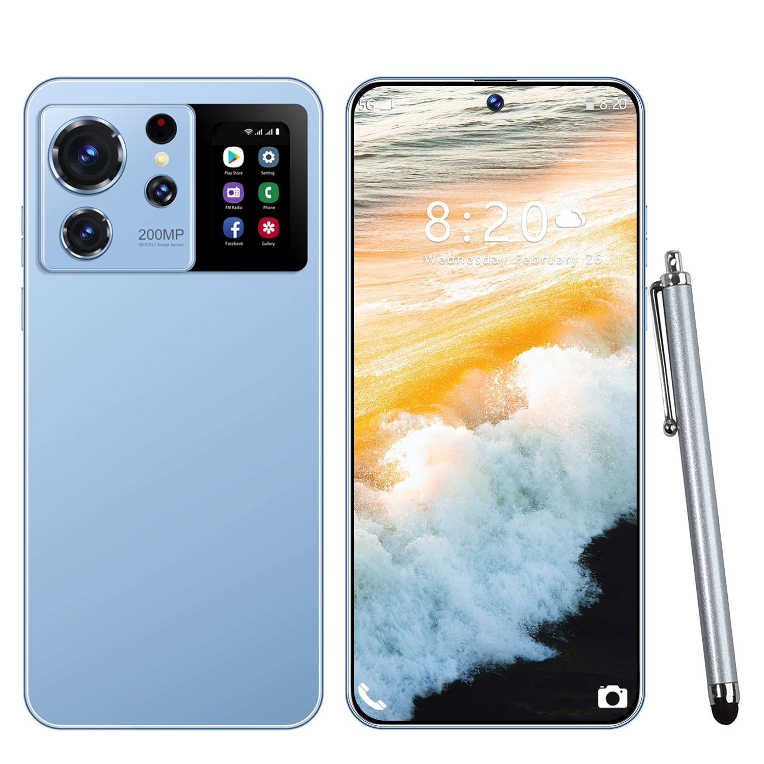 S24 5G Smart Phone 16GB+1TB 7.2-Inch Android 12 Game-focused 3G & 4G Secondary Screen Android 12 Game Phone